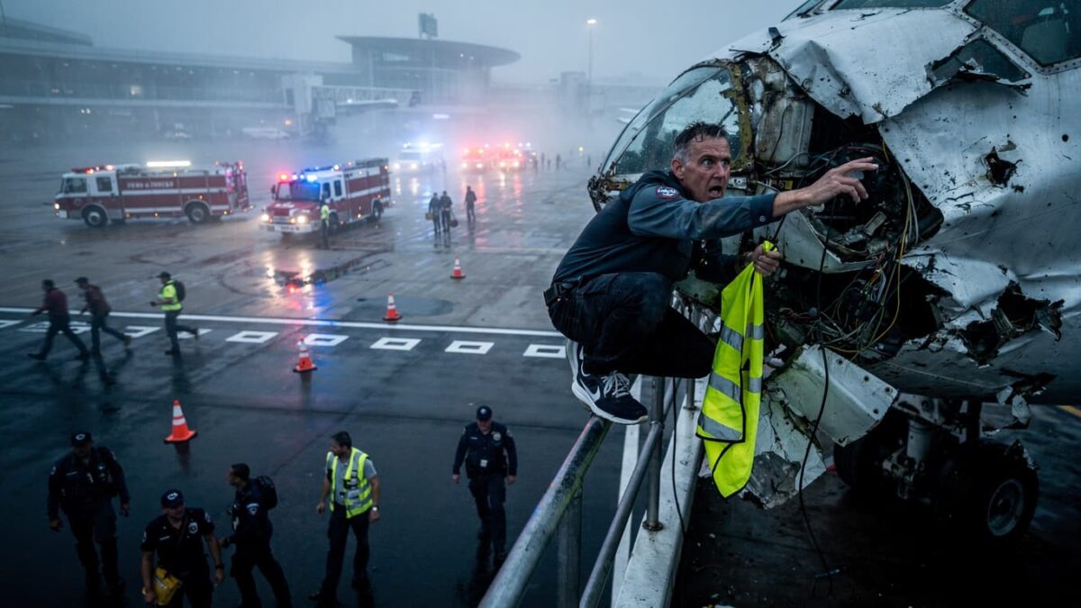 Air Canada jet hits fire truck at LaGuardia, two critically hurt