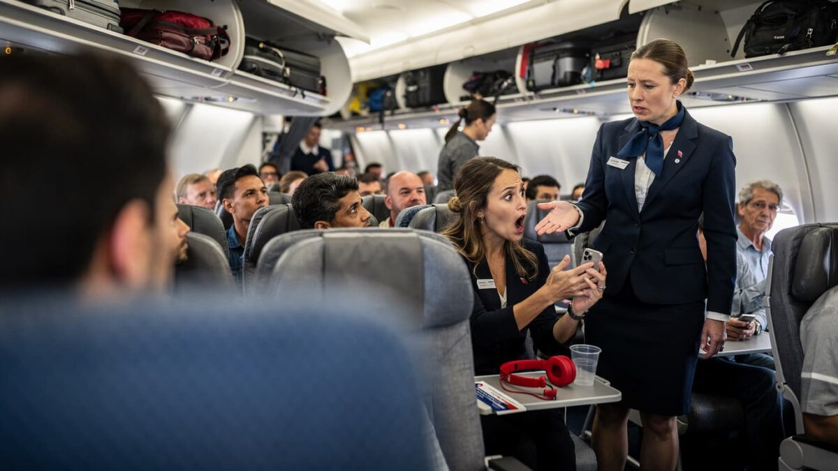 American Airlines removes passenger over headphone audio