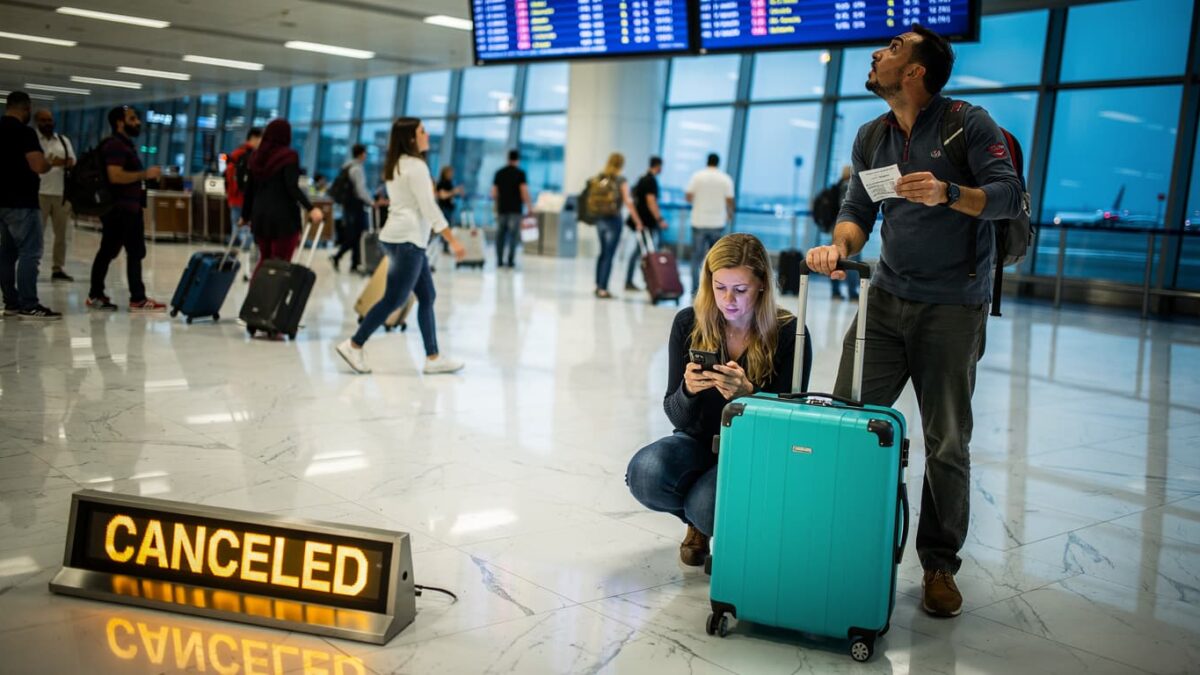 100,000 Australians stranded as Middle East airspace shuts down