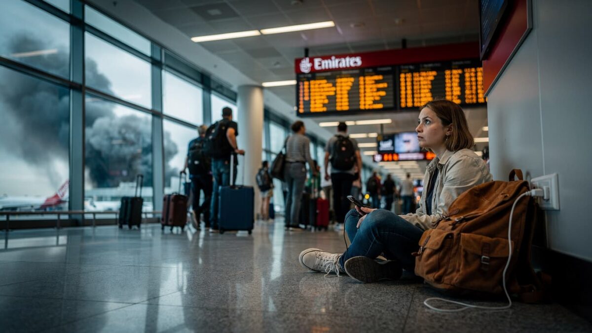 Emirates flights diverted after drone strike near DXB