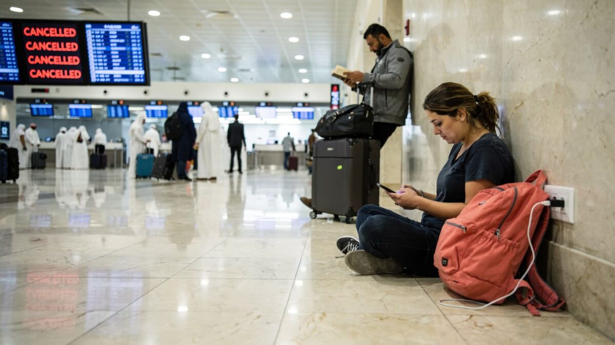 Gulf Air cancels 121 flights, stranding thousands