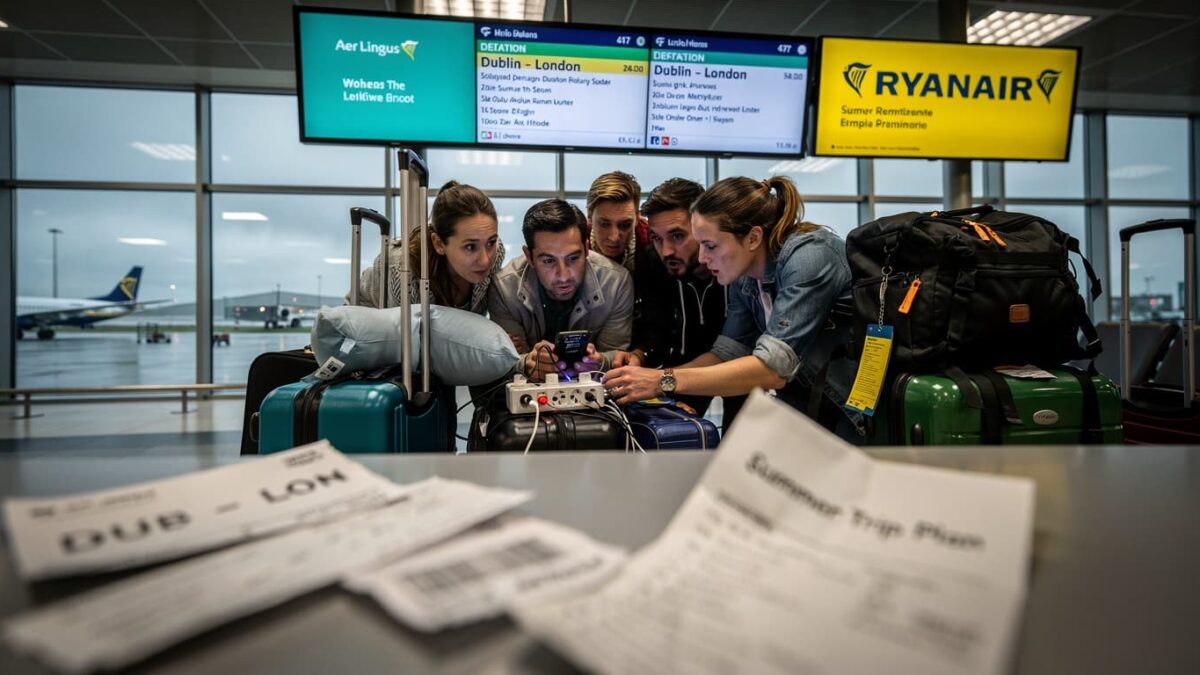 Aer Lingus and Ryanair passengers face summer flight cuts as Europe's jet fuel buffer shrinks to six weeks