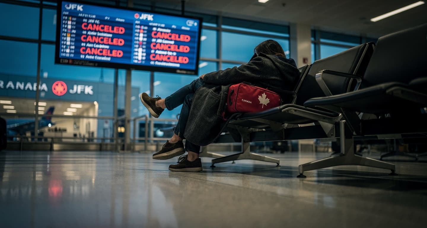 Air Canada is suspending all Toronto and Montreal flights to JFK from June to October. Jet fuel prices doubled.