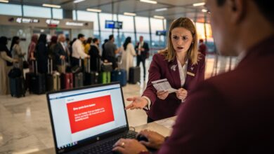 Airline schedule changes invalidate tickets, stranding passengers at check-in