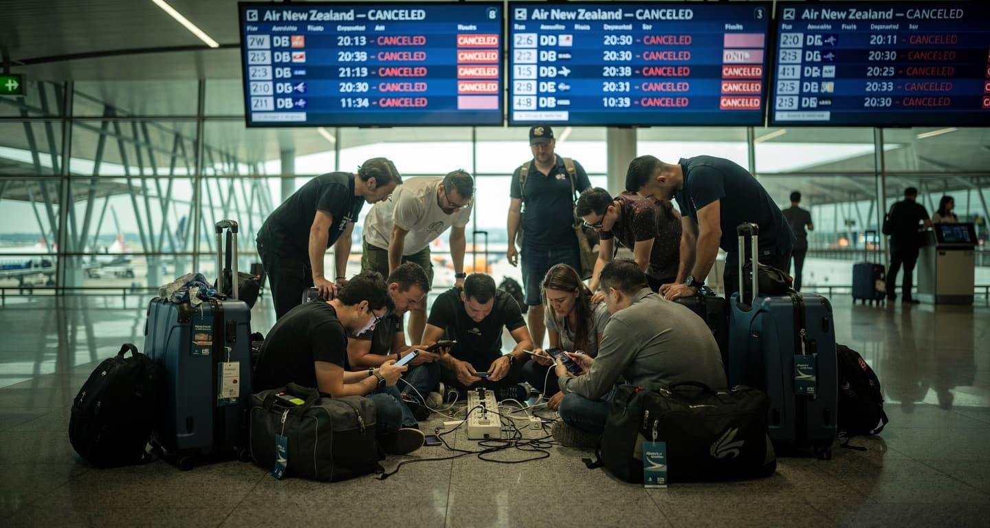 Air New Zealand cancelled 1,100 flights and Air India added $200 surcharges as jet fuel hits $200 a barrel.