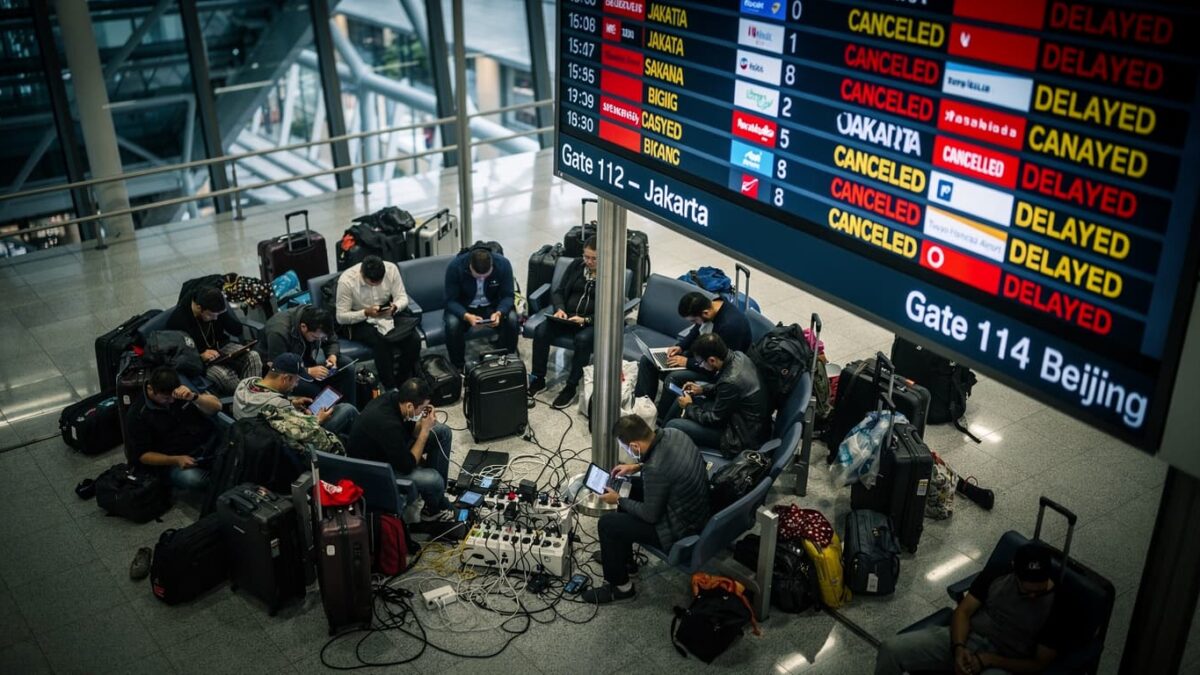 Asia-Pacific flight chaos: 445 cancellations and 3,839 delays are stranding thousands of travelers.