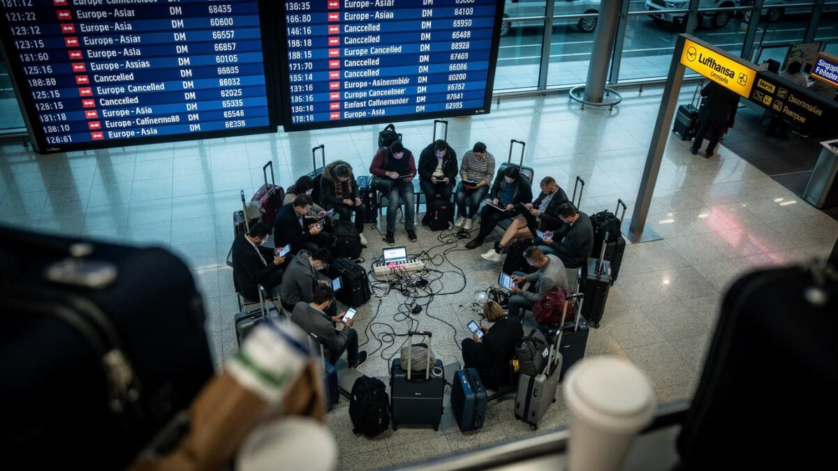 Jet fuel shortages will cut Europe-Asia flights 30-50% by June. Thousands of travelers face being stranded.