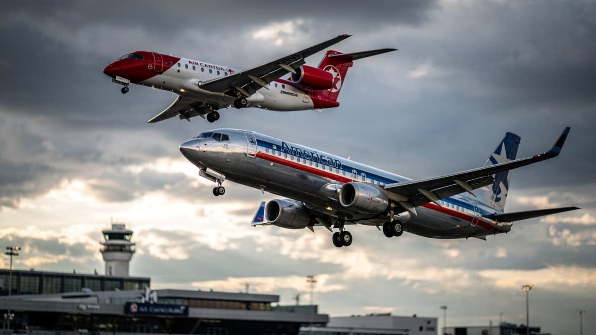 American and Air Canada jets nearly collided at JFK, coming within 350 feet of each other. The FAA is investigating this serious near-miss.