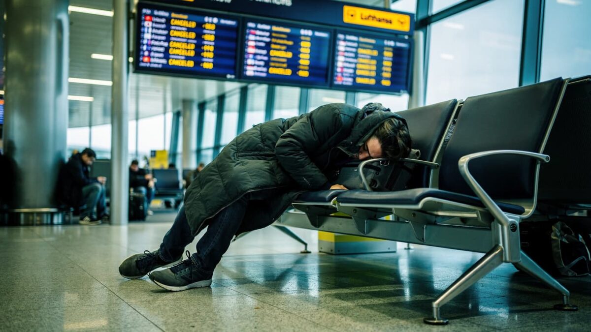 Lufthansa is canceling 800 flights due to a pilot strike. About 100,000 passengers are now stranded.