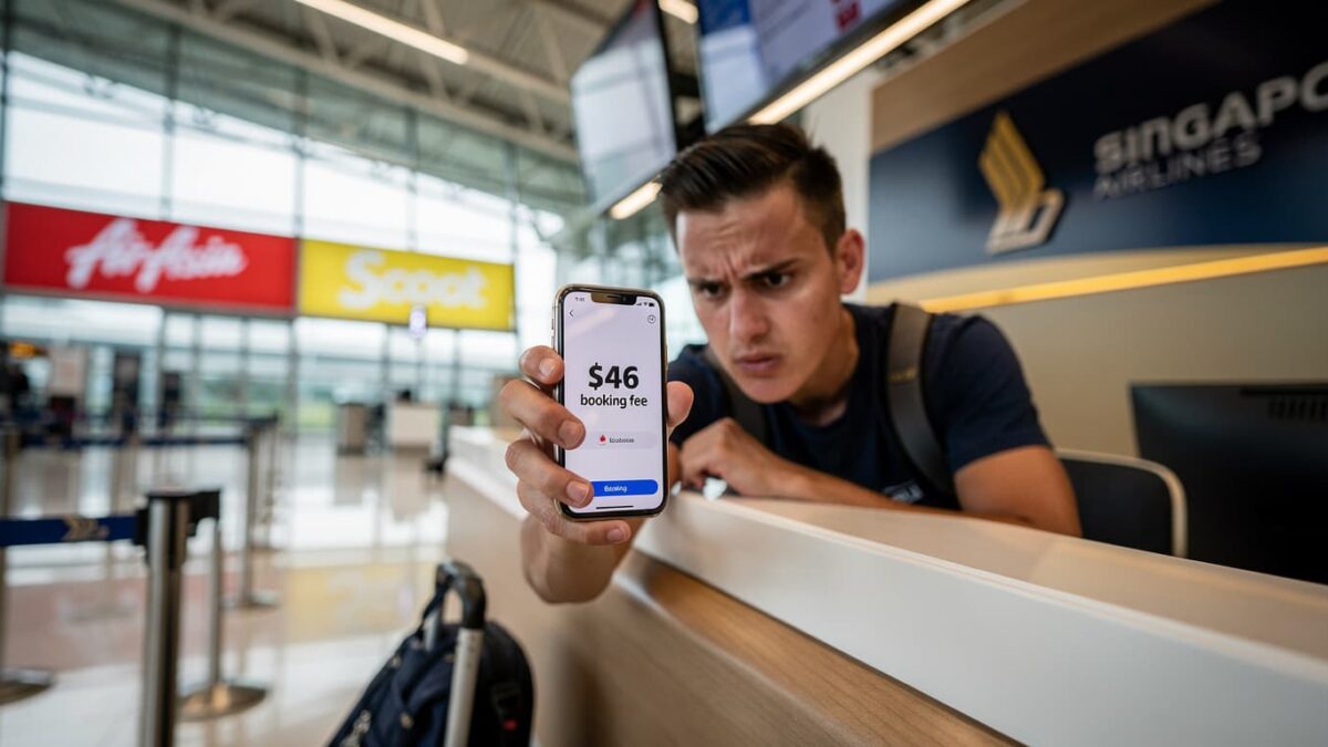 Singapore Airlines, AirAsia, and Scoot are adding new fees up to $46, making your Southeast Asia flights cost more.