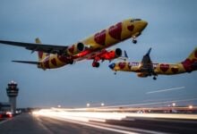 Two Southwest jets nearly collided at Nashville after air traffic control directed them into each other's path.