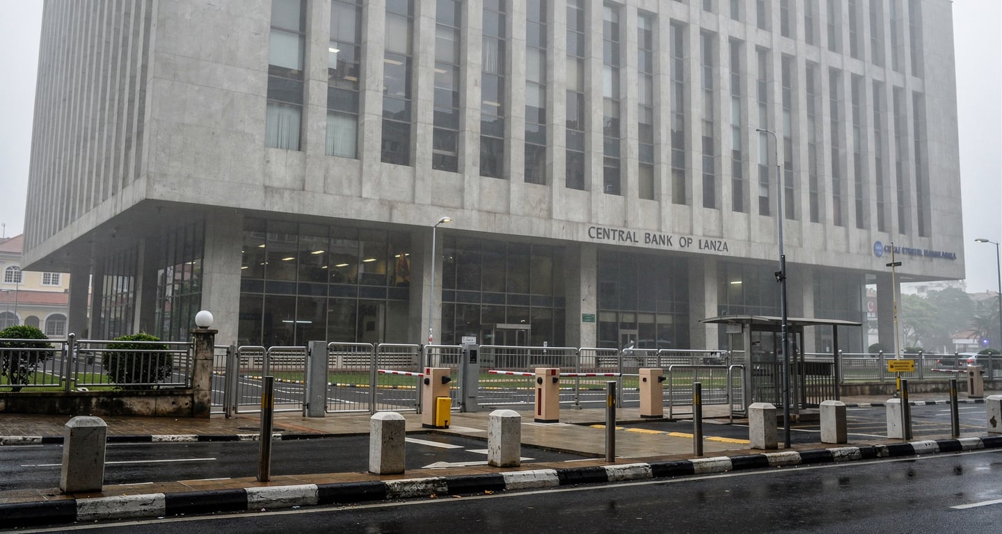 Central Bank of Sri Lanka headquarters in Colombo