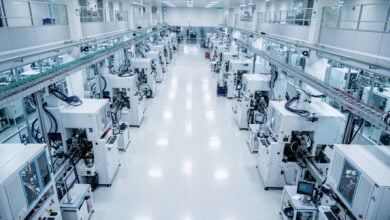 Advanced semiconductor fabrication facility, Singapore, precision manufacturing equipment