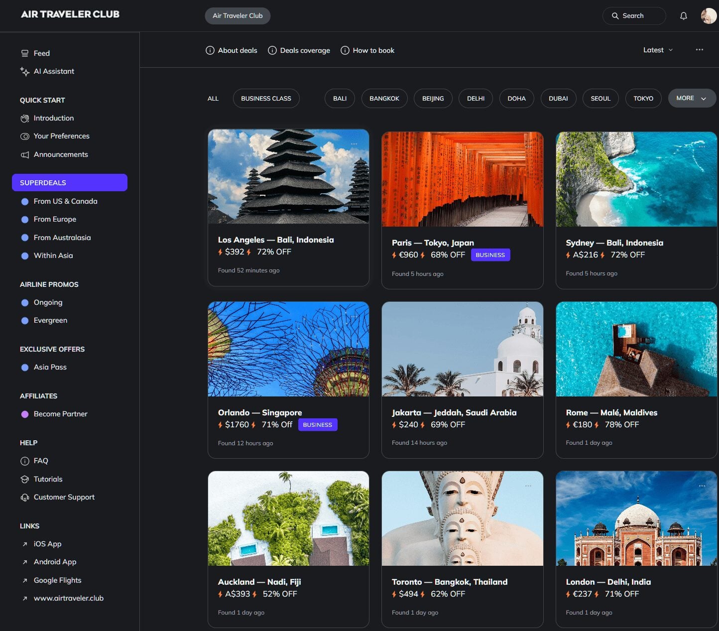 ATC Superdeals Platform