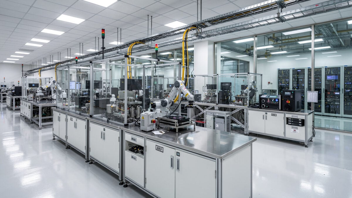 Advanced semiconductor packaging facility in Penang, Malaysia, with data centre infrastructure