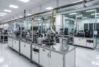 Advanced semiconductor packaging facility in Penang, Malaysia, with data centre infrastructure