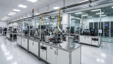 Advanced semiconductor packaging facility in Penang, Malaysia, with data centre infrastructure